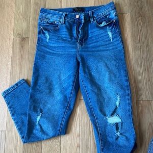 High-rise jeans